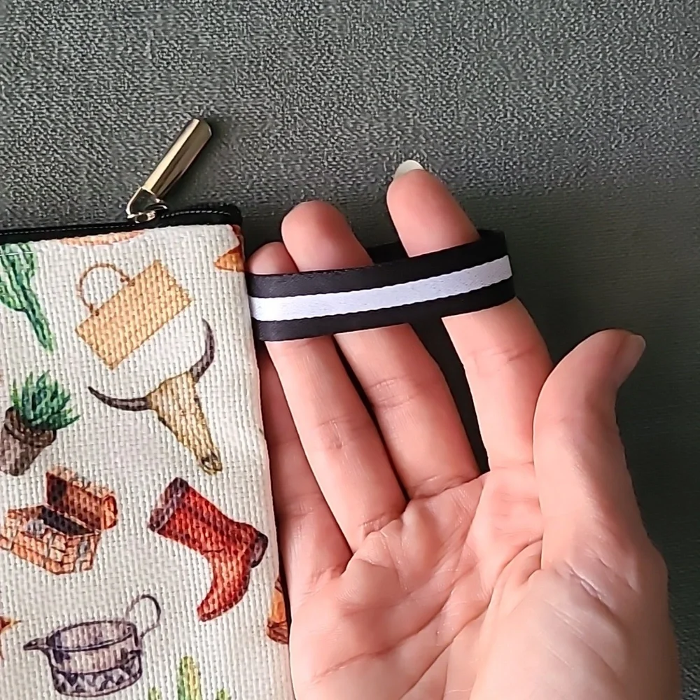 Texas Themed Makeup Bag
